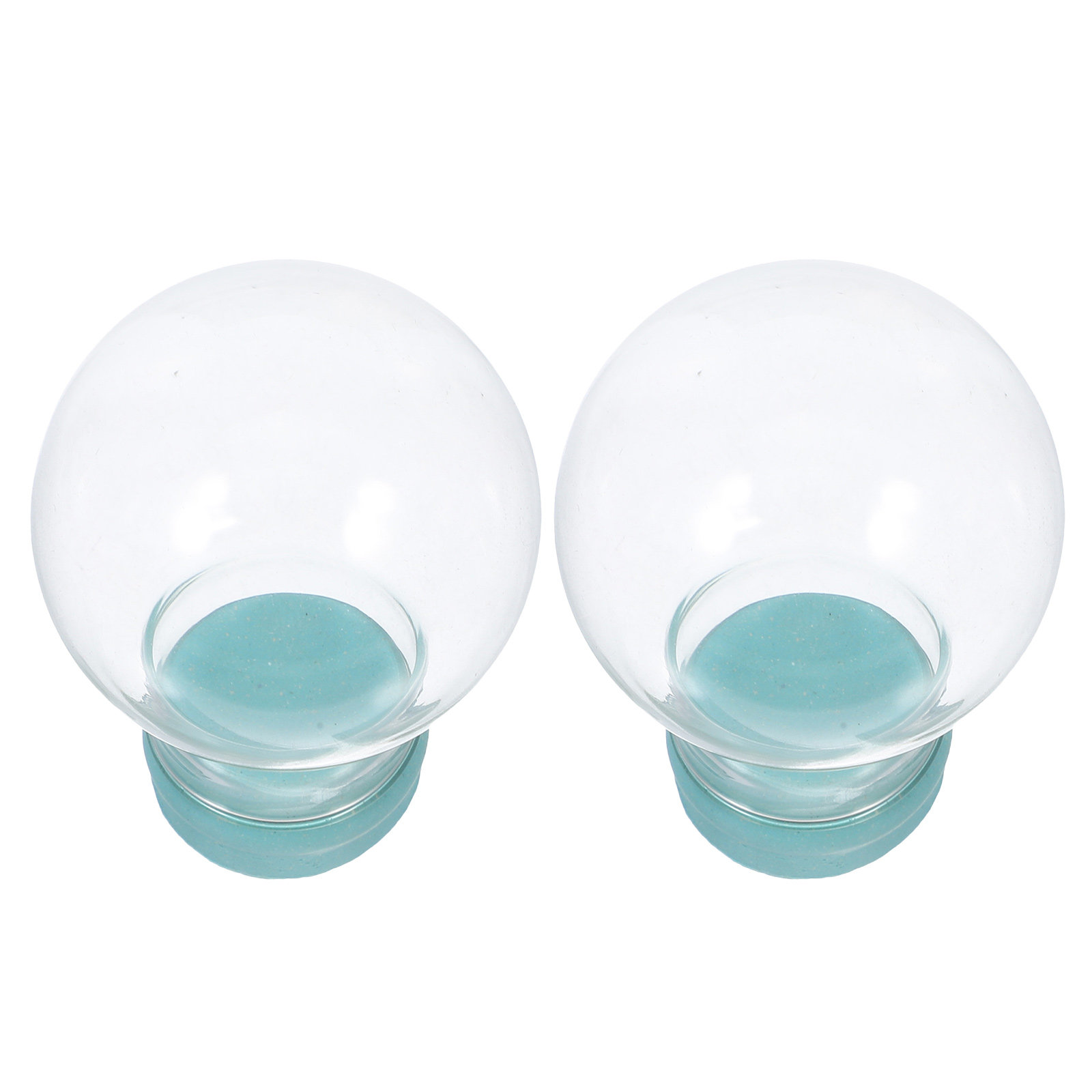 2 ชิ้น ลูกบอลหิมะใสทรงโดมแก้ว  - Plastic Dome Clear บทวิจารณ์และราคา