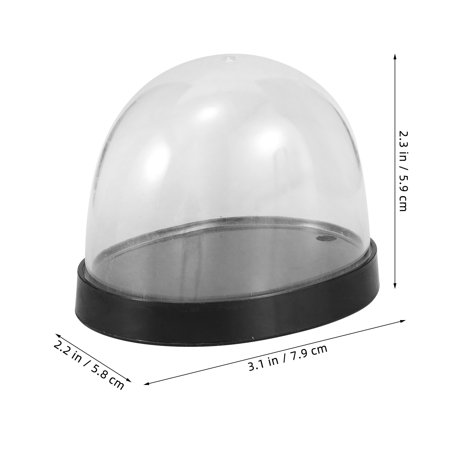 ชุดโดมพลาสติกใสคุณภาพสูง 5 ชิ้ - Plastic Dome Clear บทวิจารณ์และราคา