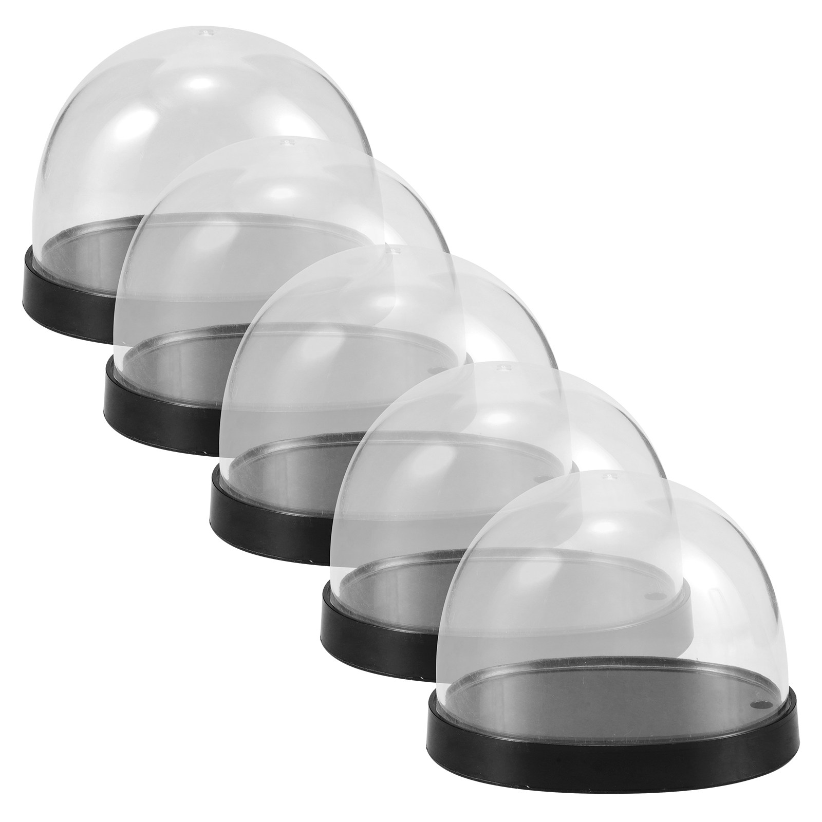 ชุดโดมพลาสติกใสคุณภาพสูง 5 ชิ้ - Plastic Dome Clear บทวิจารณ์และราคา