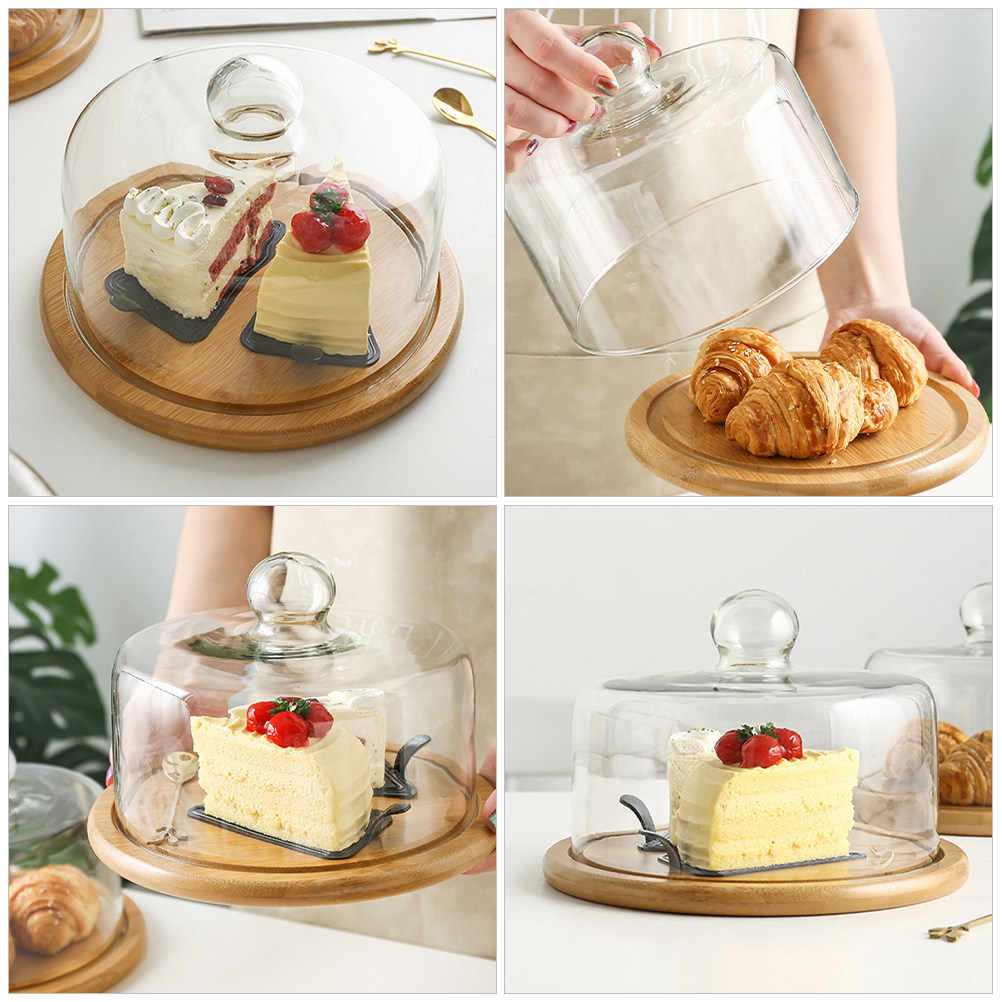 ฝาครอบแก้วใสขนาด 18 ซม. สำหรับ - Plastic Dome Clear บทวิจารณ์และราคา
